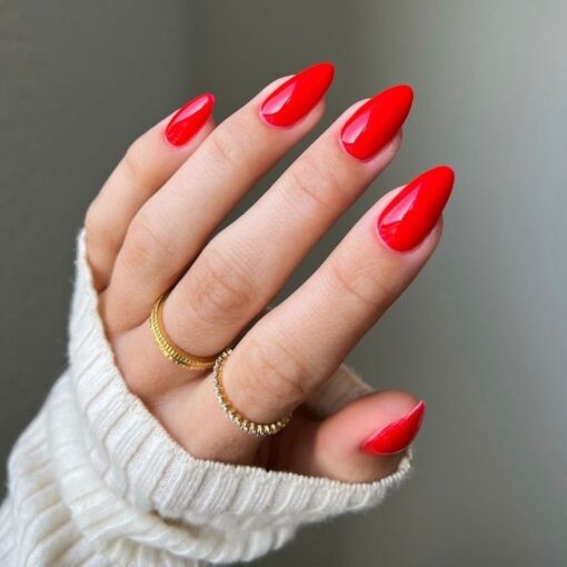 DND DIVA Nail Lacquer - 249 Red - Y Or Not - DTK Nail Supply