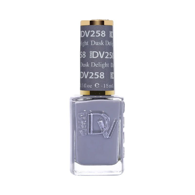 DND DIVA Nail Lacquer - 258 Dark Delight - DTK Nail Supply