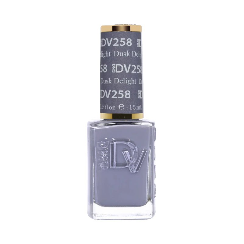 DND DIVA Nail Lacquer - 258 Dark Delight - DTK Nail Supply