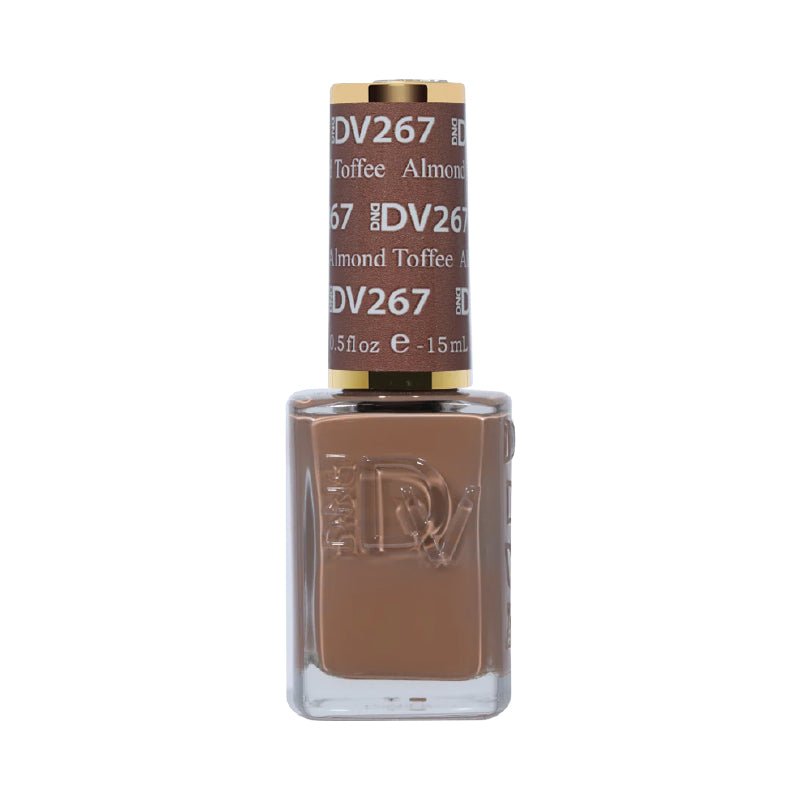 DND DIVA Nail Lacquer - 267 Almond Toffe - DTK Nail Supply