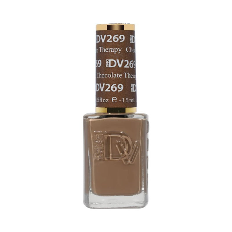 DND DIVA Nail Lacquer - 269 Chocolate Therapy - DTK Nail Supply