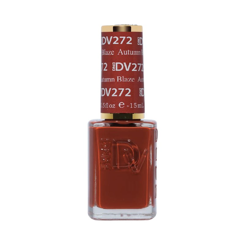 DND DIVA Nail Lacquer - 272 Autumn Blaze - DTK Nail Supply