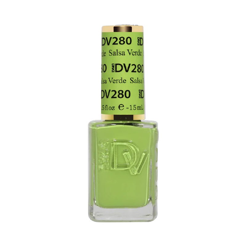 DND DIVA Nail Lacquer - 280 Salsa Verde - DTK Nail Supply