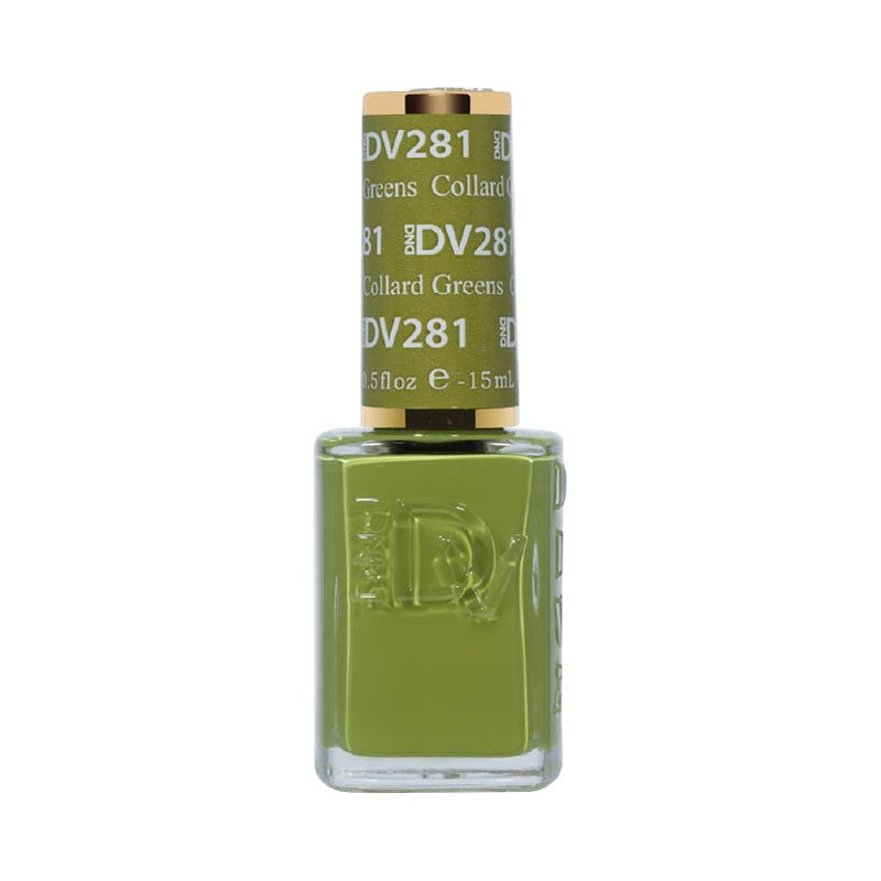 DND DIVA Nail Lacquer - 281 Collard Greens - DTK Nail Supply
