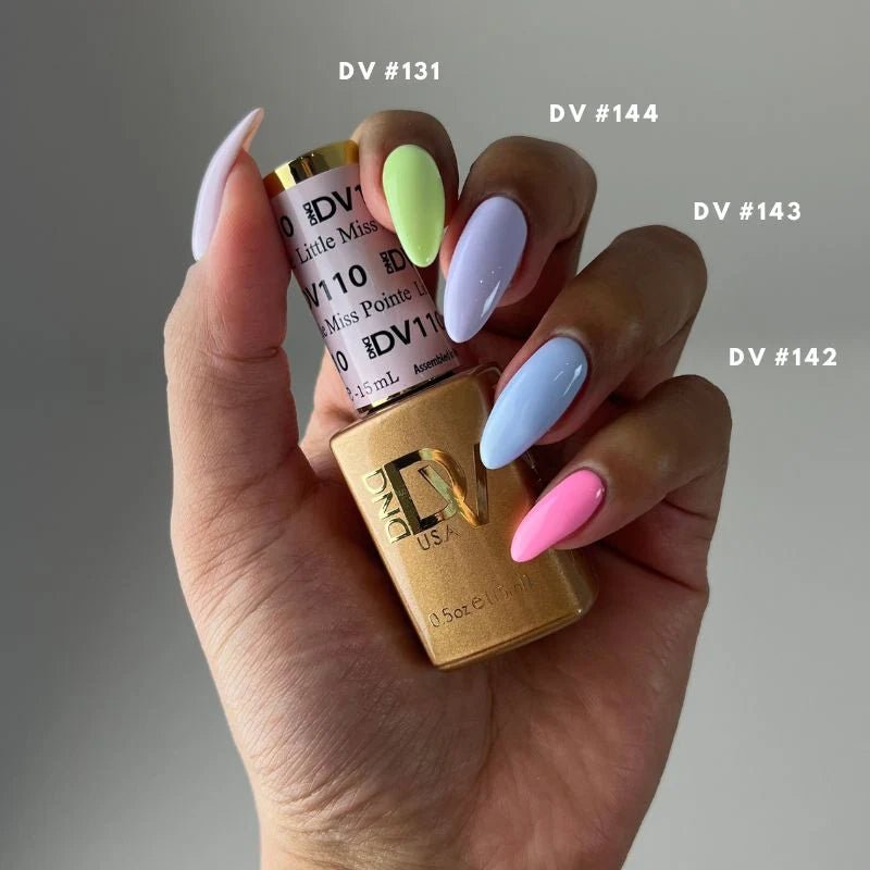DND DIVA Part 4 Gel Polish - Set 36 Colors Soda Poppin' Collection - DTK Nail Supply