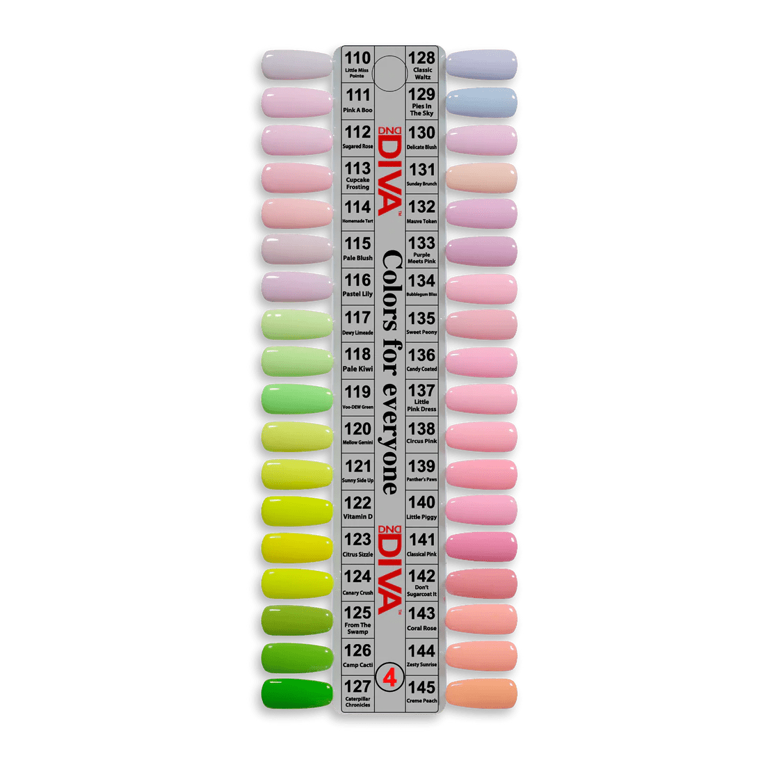 DND DIVA Part 4 Gel Polish - Set 36 Colors Soda Poppin' Collection - DTK Nail Supply