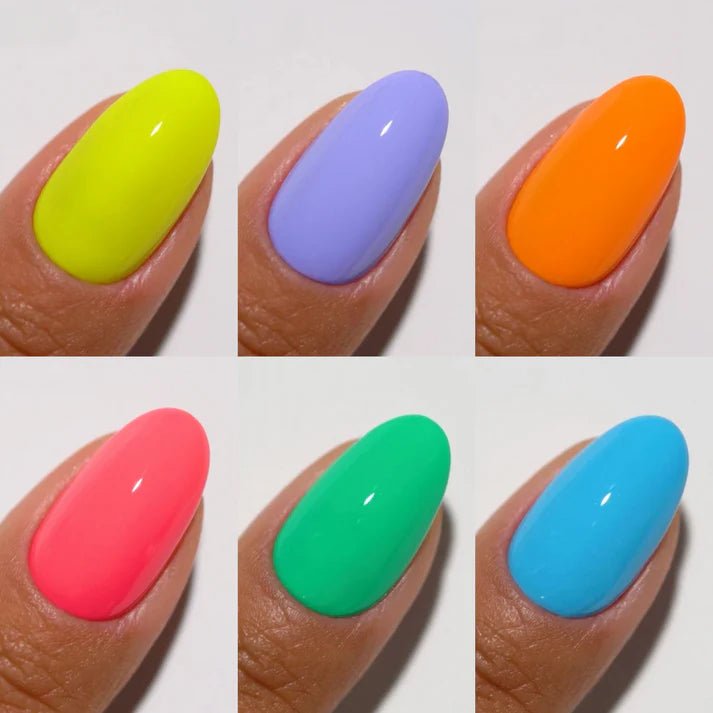DND Diva Summer Gel & Polish 6pc Bundle - Tropical Hues