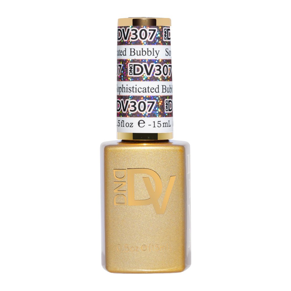 DND DV 307 Sophisticated Bubbly - DND Diva Gel Polish - DTK Nail Supply
