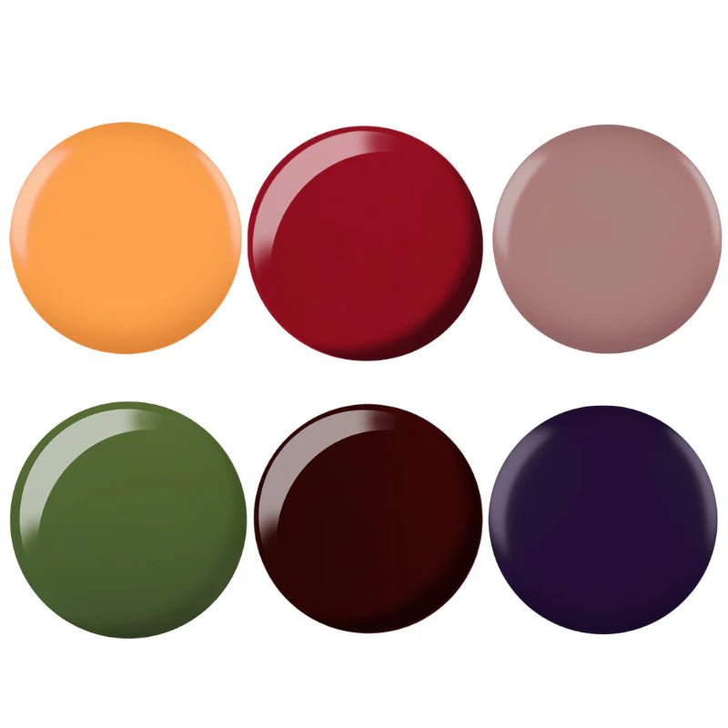 DND Fall Gel & Polish 6pc Bundle - DTK Nail Supply