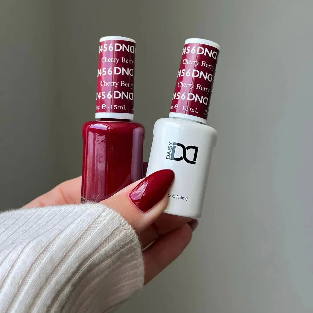 DND Gel Basic Kit - 456 Cherry Berry & Nail Lamp - DTK Nail Supply