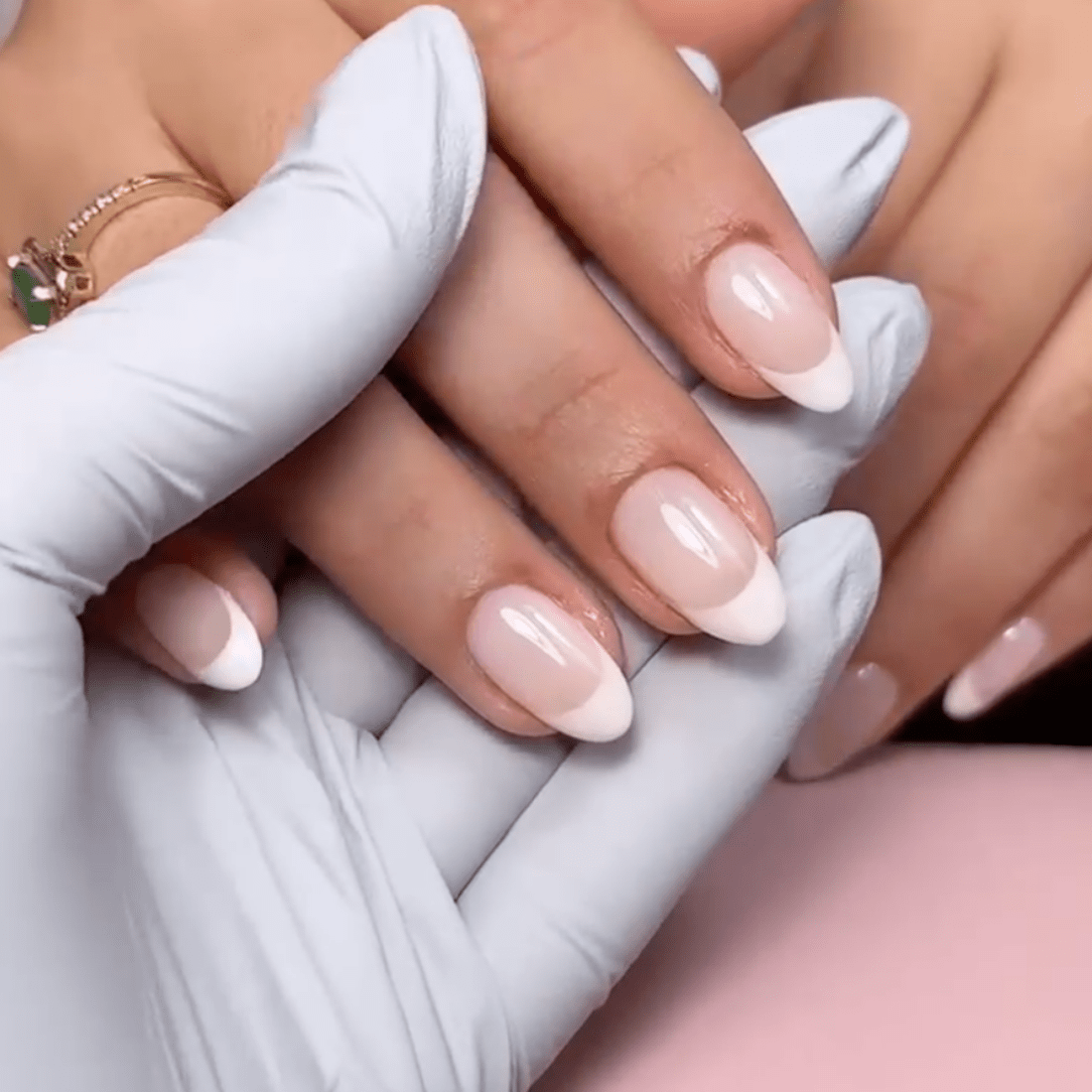 DND Gel Basic Kit - 860 She's White_ She's Pink_ & Nail Lamp - DTK Nail Supply