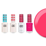 DND Gel & Lacquer Combo - Base Top Gel & 417 Pinky Kinky - DTK Nail Supply