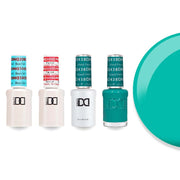 DND Gel & Lacquer Combo - Base Top Gel & 438 Island Oasis - DTK Nail Supply
