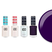 DND Gel & Lacquer Combo - Base Top Gel & 457 Violet's Secret - DTK Nail Supply