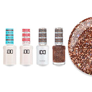 DND Gel & Lacquer Combo - Base Top Gel & 462 Desert Spice - DTK Nail Supply