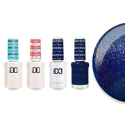 DND Gel & Lacquer Combo - Base Top Gel & 480 Magic Night - DTK Nail Supply