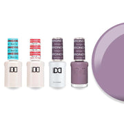 DND Gel & Lacquer Combo - Base Top Gel & 489 Antique Purple - DTK Nail Supply