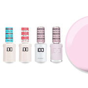 DND Gel & Lacquer Combo - Base Top Gel & 550 Coral Castle - DTK Nail Supply