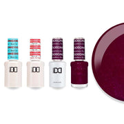 DND Gel & Lacquer Combo - Base Top Gel & 630 Boysenberry - DTK Nail Supply