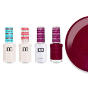 DND Gel & Lacquer Combo - Base Top Gel & 631 Fuschia in Beauty - DTK Nail Supply