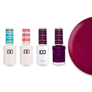 DND Gel & Lacquer Combo - Base Top Gel & 704 Nova Magenta - DTK Nail Supply