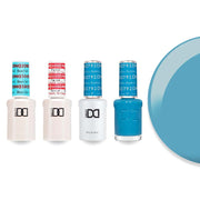 DND Gel & Lacquer Combo - Base Top Gel & 792 Bubbles - DTK Nail Supply