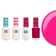 DND Gel & Lacquer Combo - Base Top Gel & 815 Tropicana Daze - DTK Nail Supply