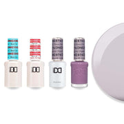DND Gel & Lacquer Combo - Base Top Gel & 876 Flower Girl - DTK Nail Supply