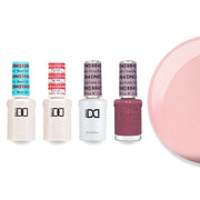 DND Gel & Lacquer Combo - Base Top Gel & 884 Floral Fields - DTK Nail Supply