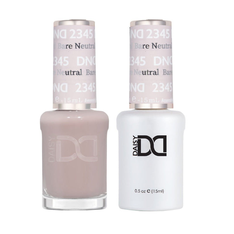 DND Gel Nail Polish Duo - 2345 Bare Neutral - DTK Nail Supply