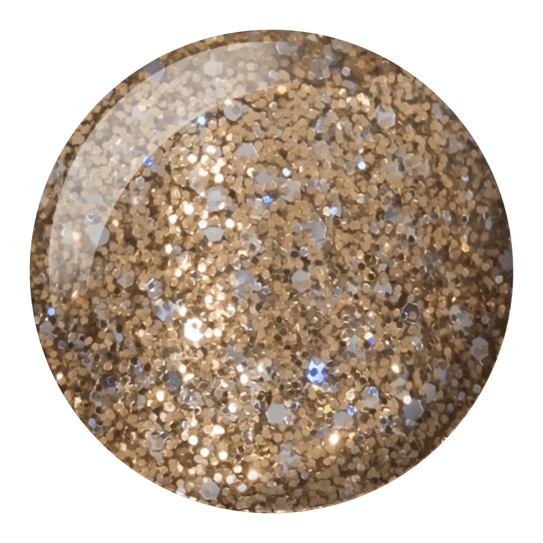 DND Gel Nail Polish Duo - 401 Gold Golden Sahara Star - DTK Nail Supply