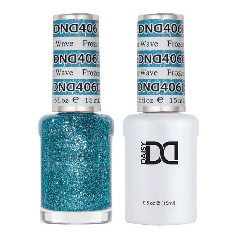 DND Gel Nail Polish Duo - 406 Frozen Wave - DTK Nail Supply