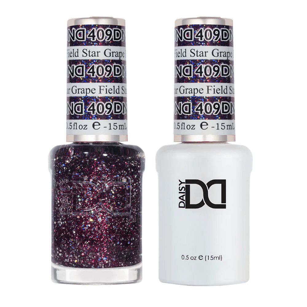 DND Gel Nail Polish Duo - 409 Grape Field Star - DTK Nail Supply