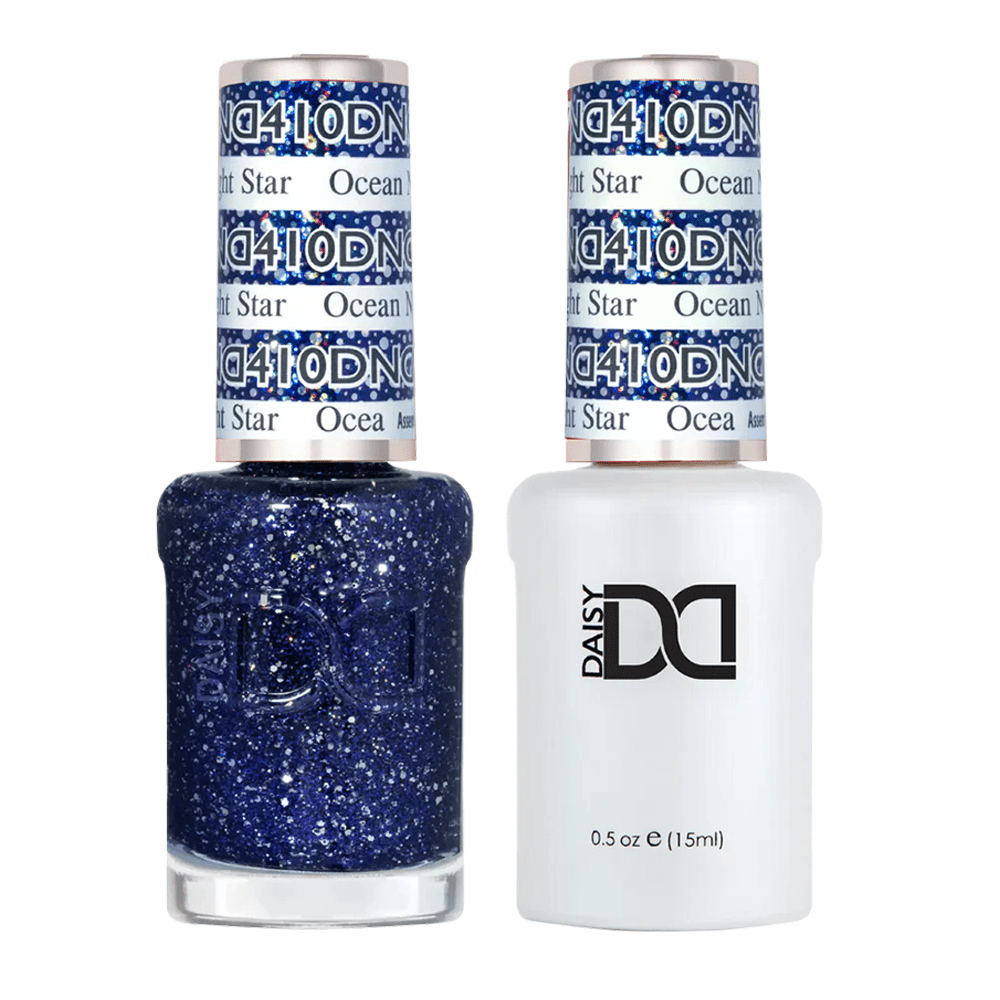 DND Gel Nail Polish Duo - 410 Ocean Night Star - DTK Nail Supply