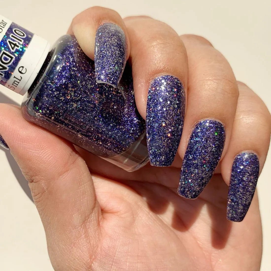 DND Gel Nail Polish Duo - 410 Ocean Night Star - DTK Nail Supply