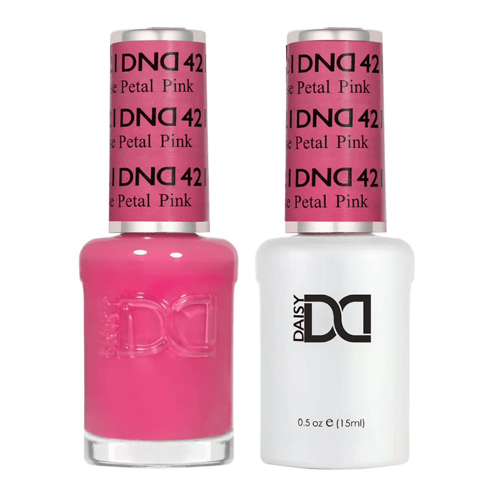 DND Gel Nail Polish Duo - 421 Rose Petal Pink - DTK Nail Supply