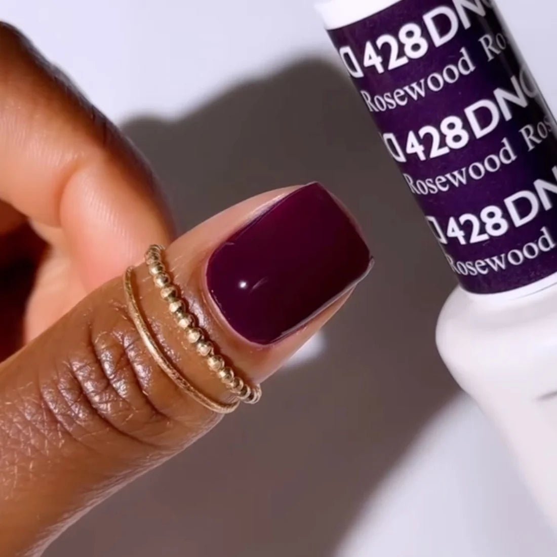 DND Gel Nail Polish Duo - 428 Rosewood - DTK Nail Supply