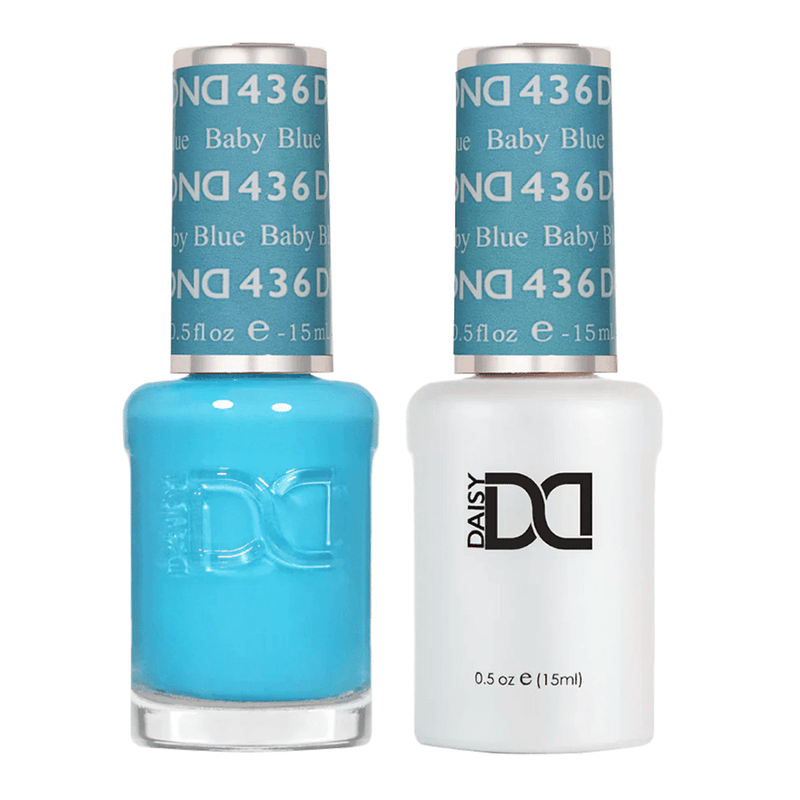 DND Gel Nail Polish Duo - 436 Baby Blue - DTK Nail Supply