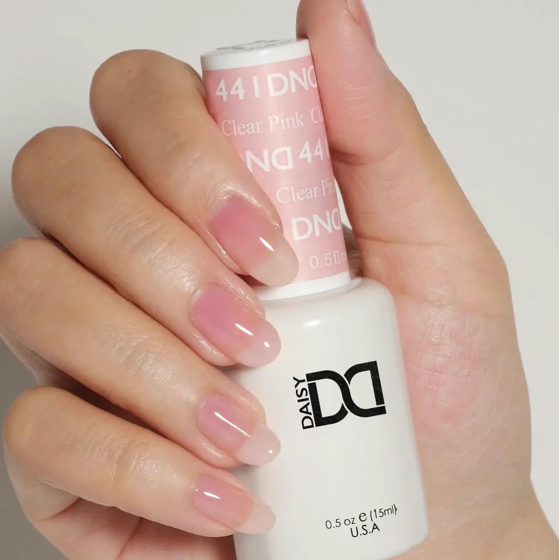 DND Gel Nail Polish Duo - 441 Clear Pink - DTK Nail Supply