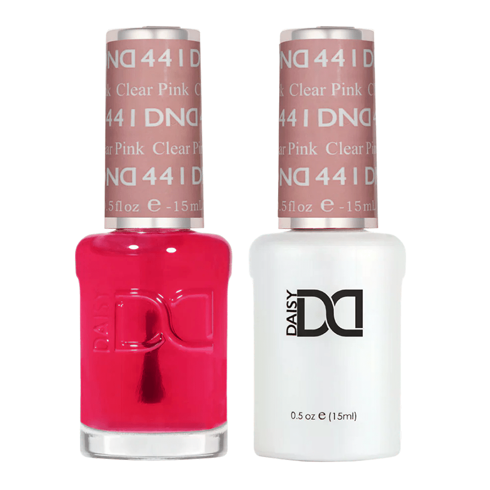 DND Gel Nail Polish Duo - 441 Clear Pink - DTK Nail Supply