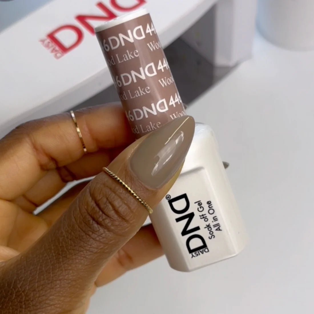 DND Gel Nail Polish Duo - 446 Wood Lake - DTK Nail Supply