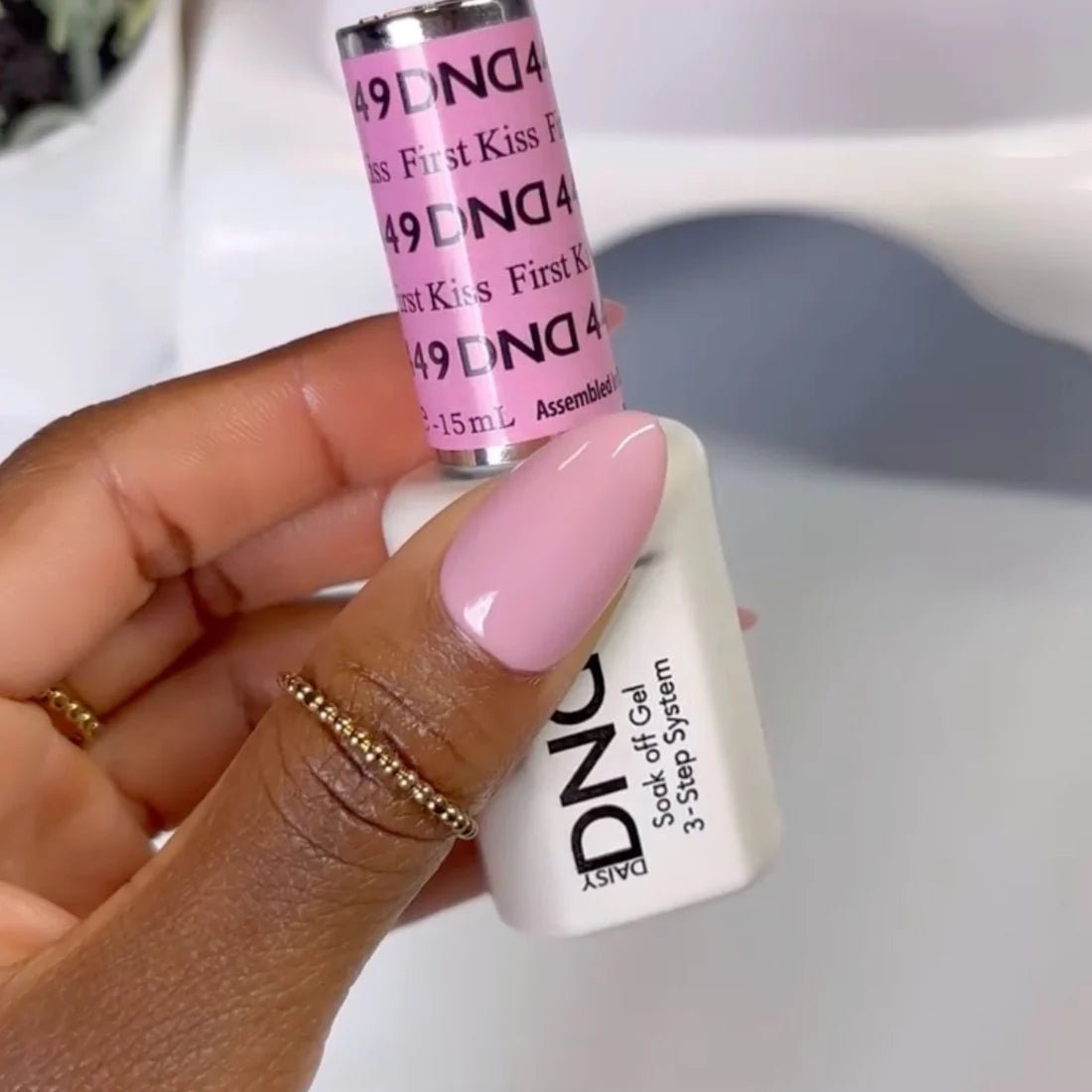 DND Gel Nail Polish Duo - 449 First Kiss - DTK Nail Supply