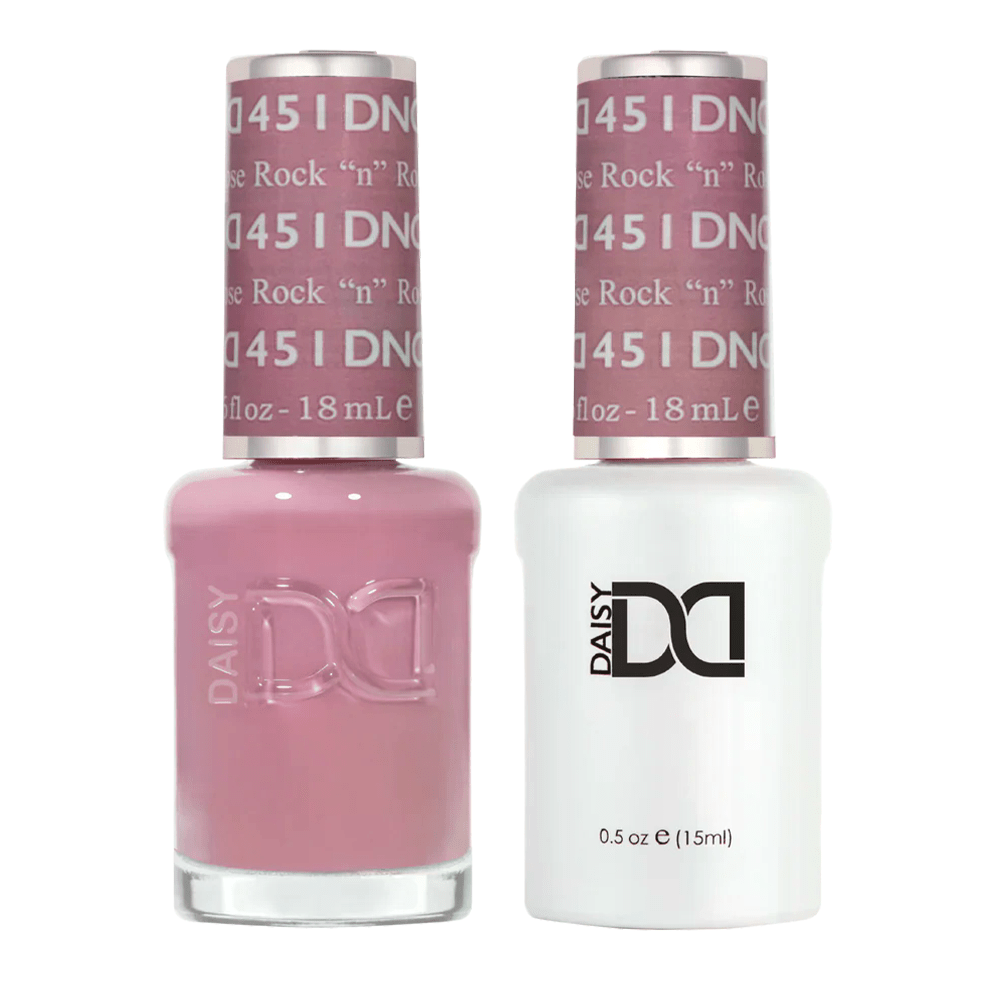 DND Gel Nail Polish Duo - 451 Rock "n" Rose - DTK Nail Supply