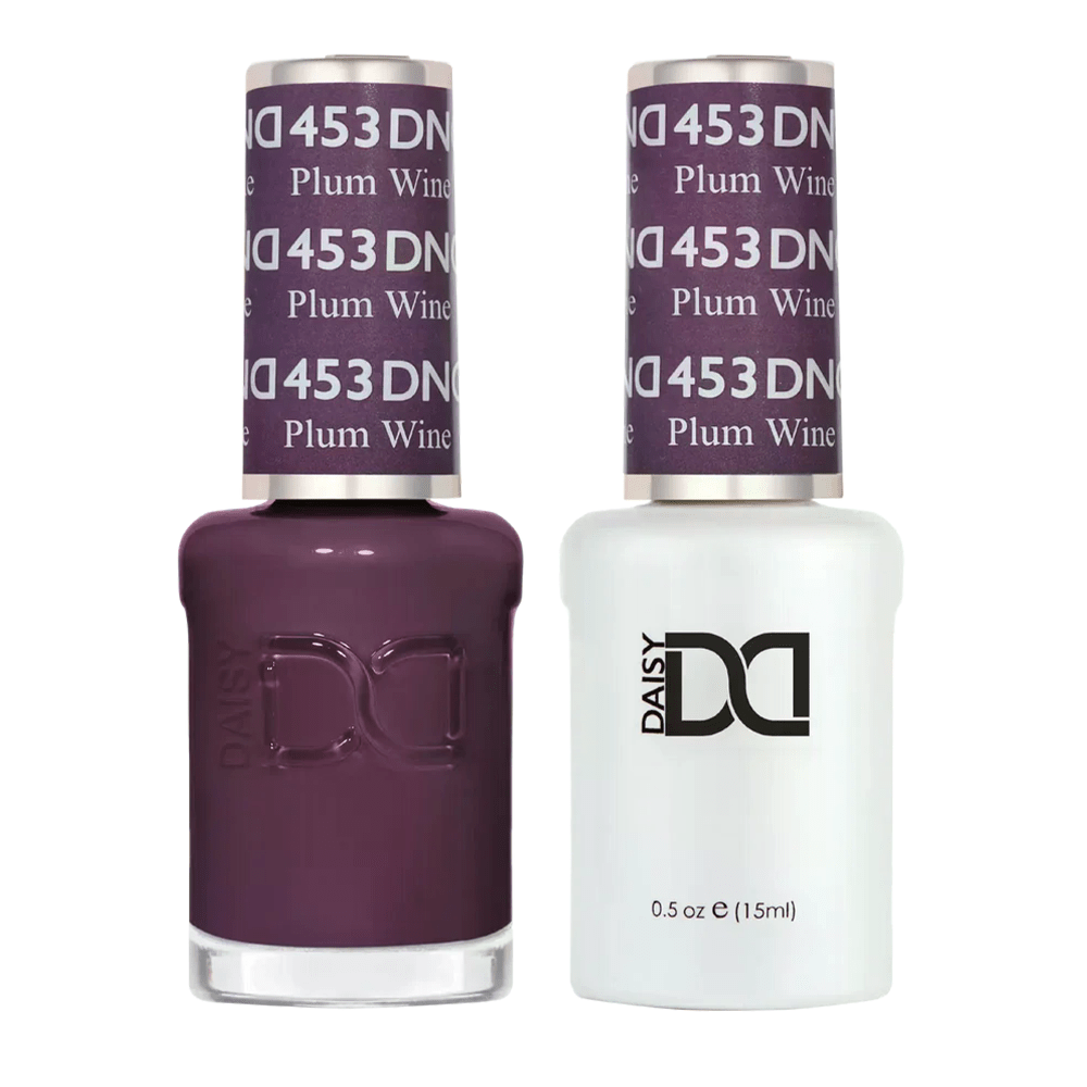 DND Gel Nail Polish Duo - 453 Plum Wine - DTK Nail Supply