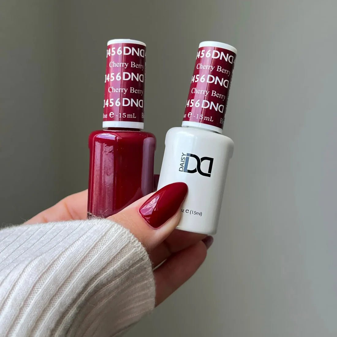 DND Gel Nail Polish Duo - 456 Cherry Berry - DTK Nail Supply