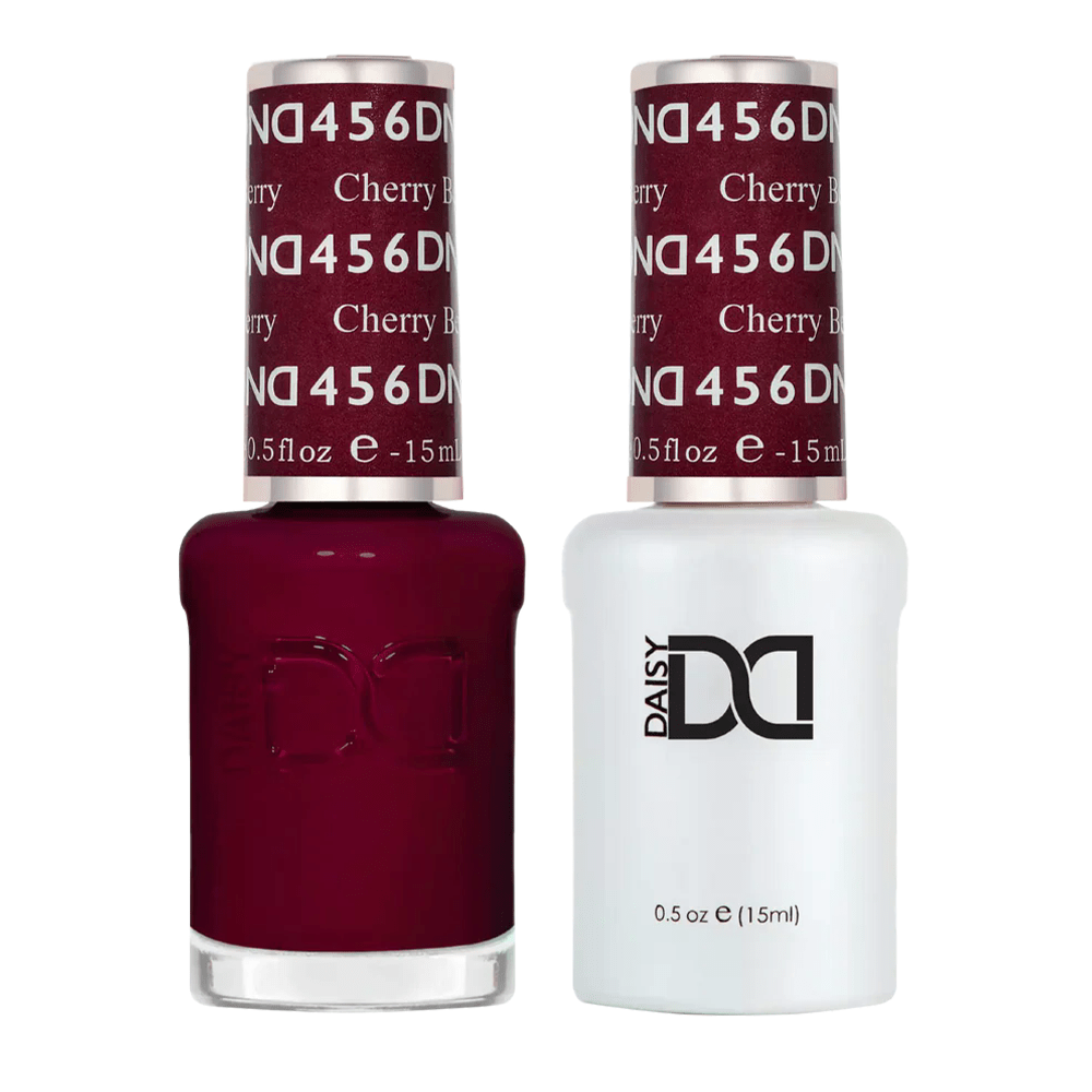 DND Gel Nail Polish Duo - 456 Cherry Berry - DTK Nail Supply