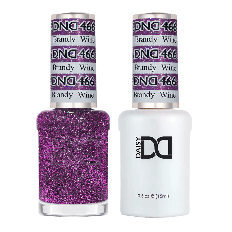 DND Gel Nail Polish Duo - 466 Brandy Wine - DTK Nail Supply
