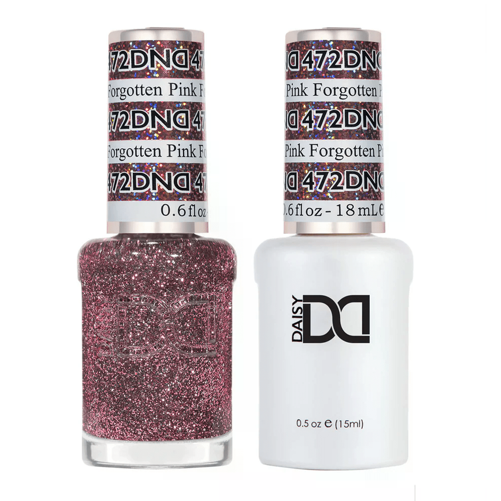 DND Gel Nail Polish Duo - 472 Forgotten Pink - DTK Nail Supply