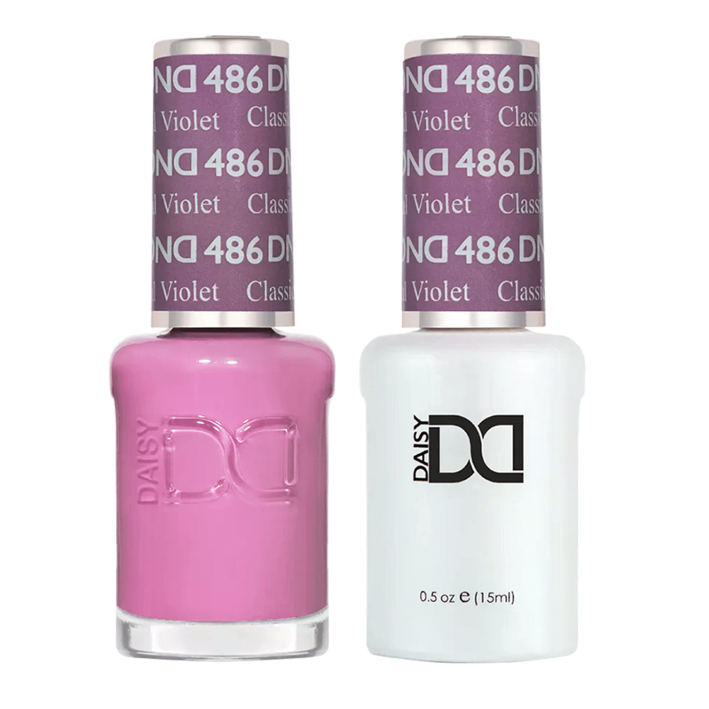 DND Gel Nail Polish Duo - 486 Classical Violet - DTK Nail Supply