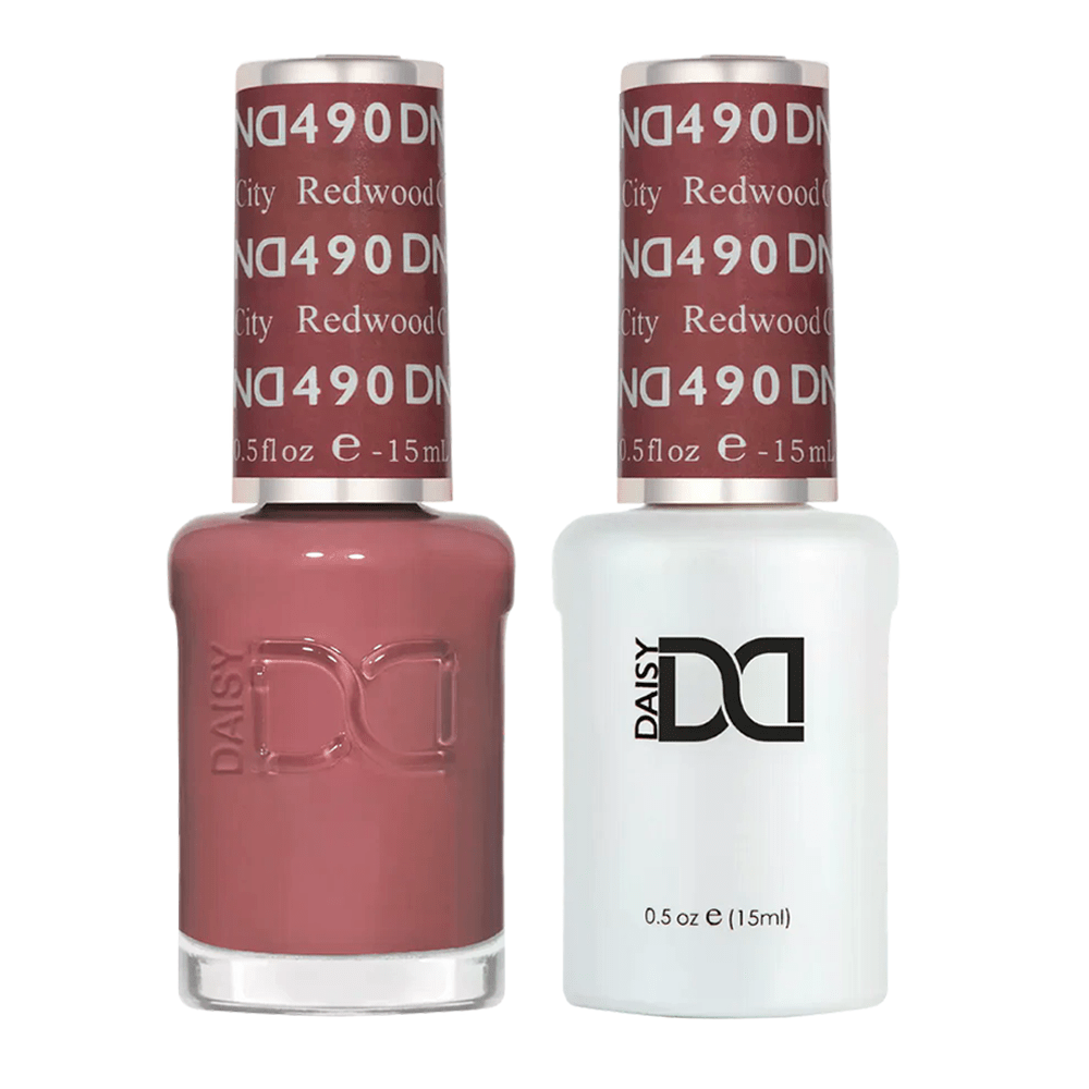 DND Gel Nail Polish Duo - 490 Redwood City - DTK Nail Supply